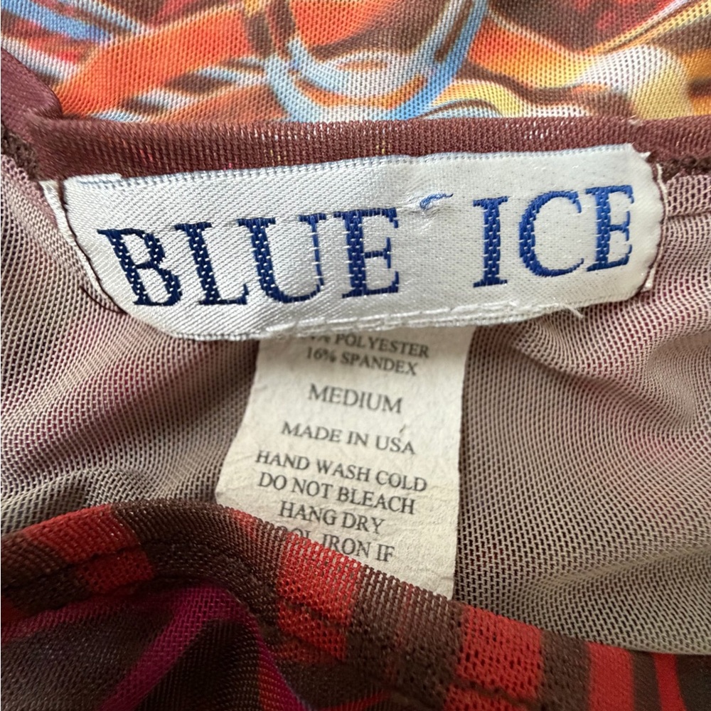 Reformation Vintage: Blue Ice Long Sleeve Tee - Picture 3 of 3